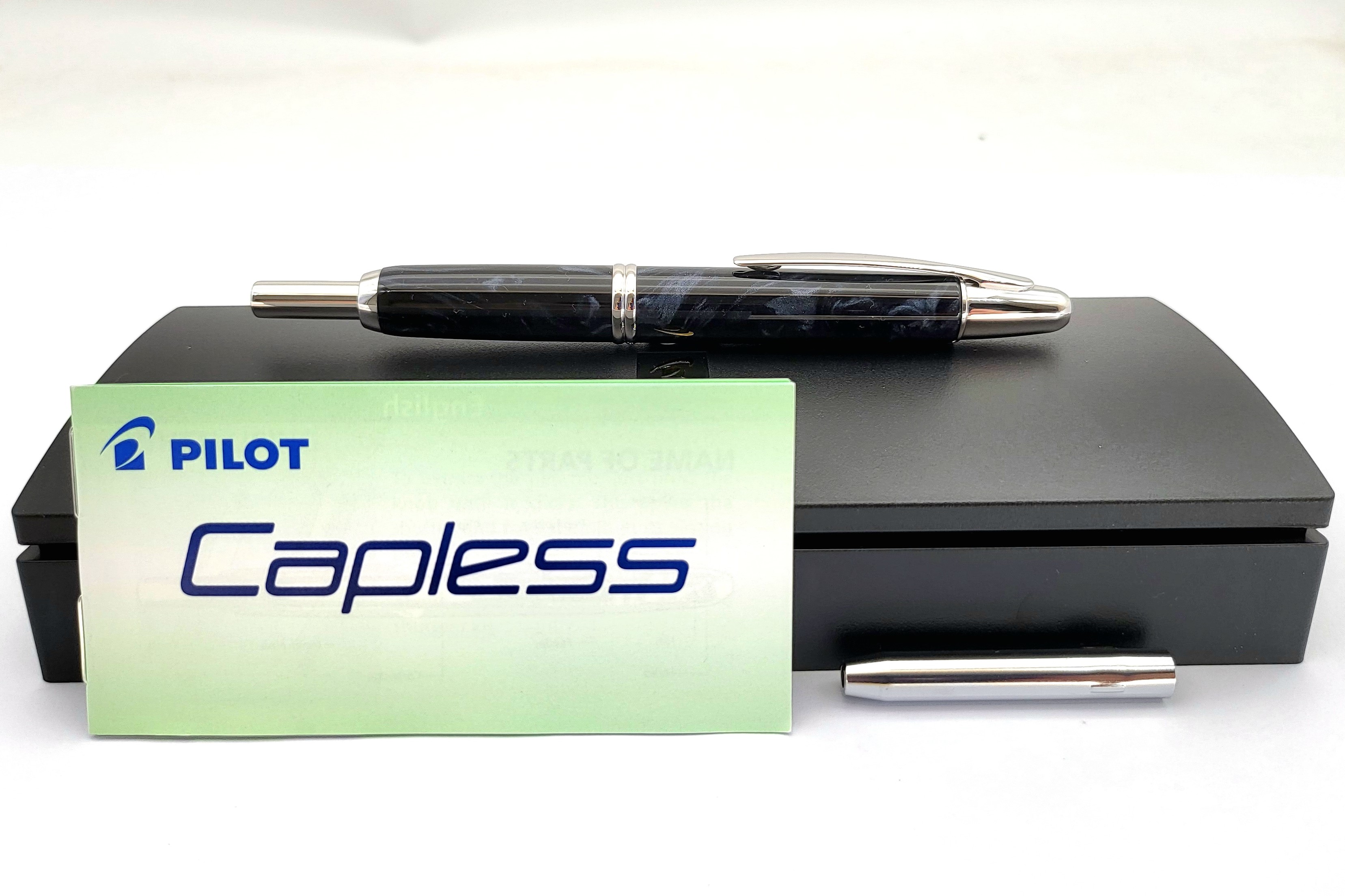 PILOTSEVanishingPointCaplessMarbleBlackFP_G